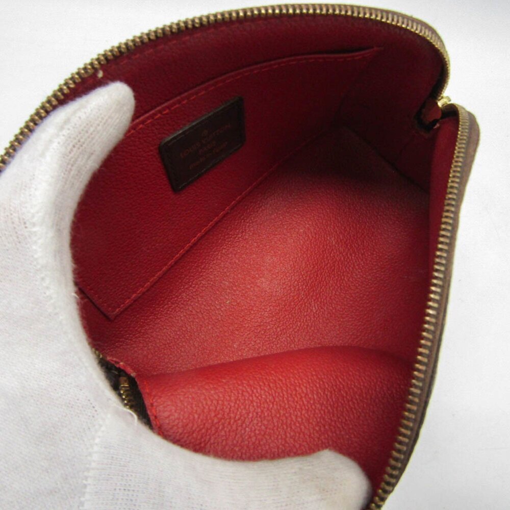 LOUIS VUITTON Authentic Brown Damier Pouch - Picture 3 of 14